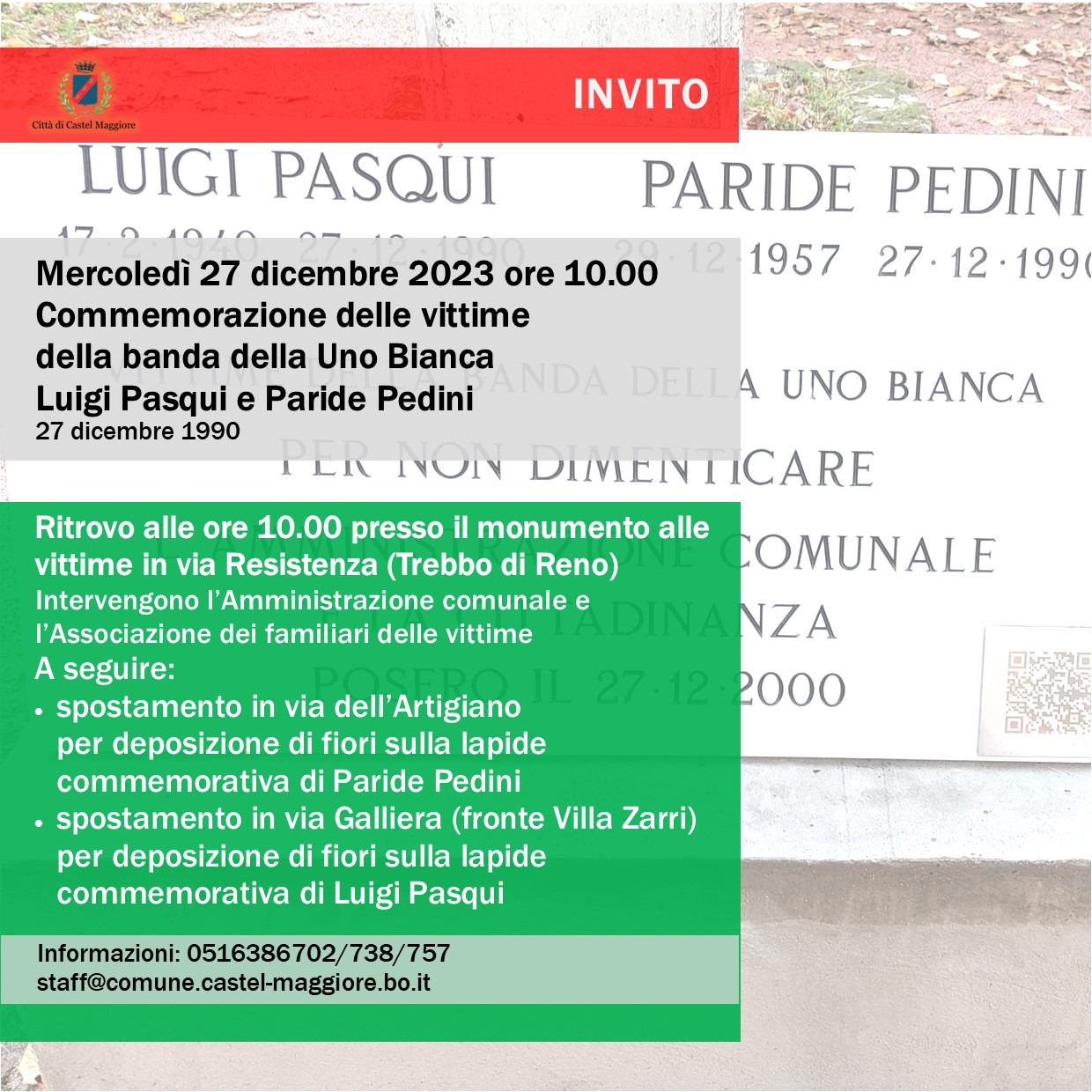 Luigi Pasqui e Paride Pedini
