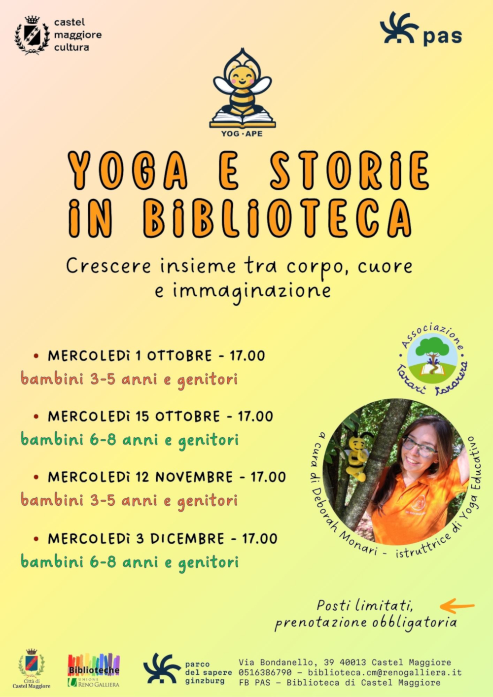 Locandina descrittiva dell'evento