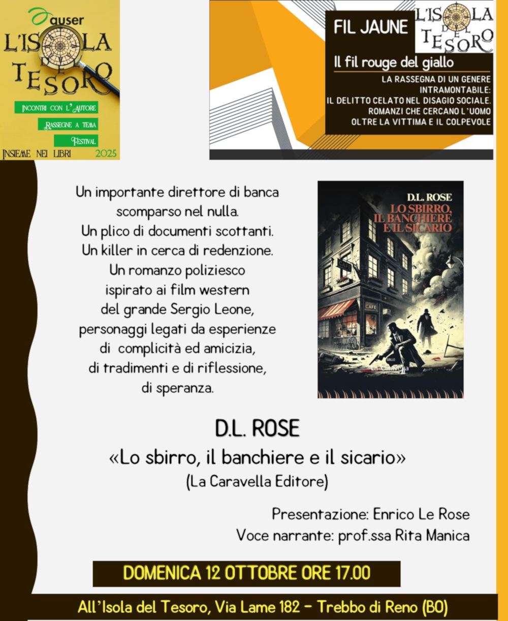Locandina descrittiva dell'evento