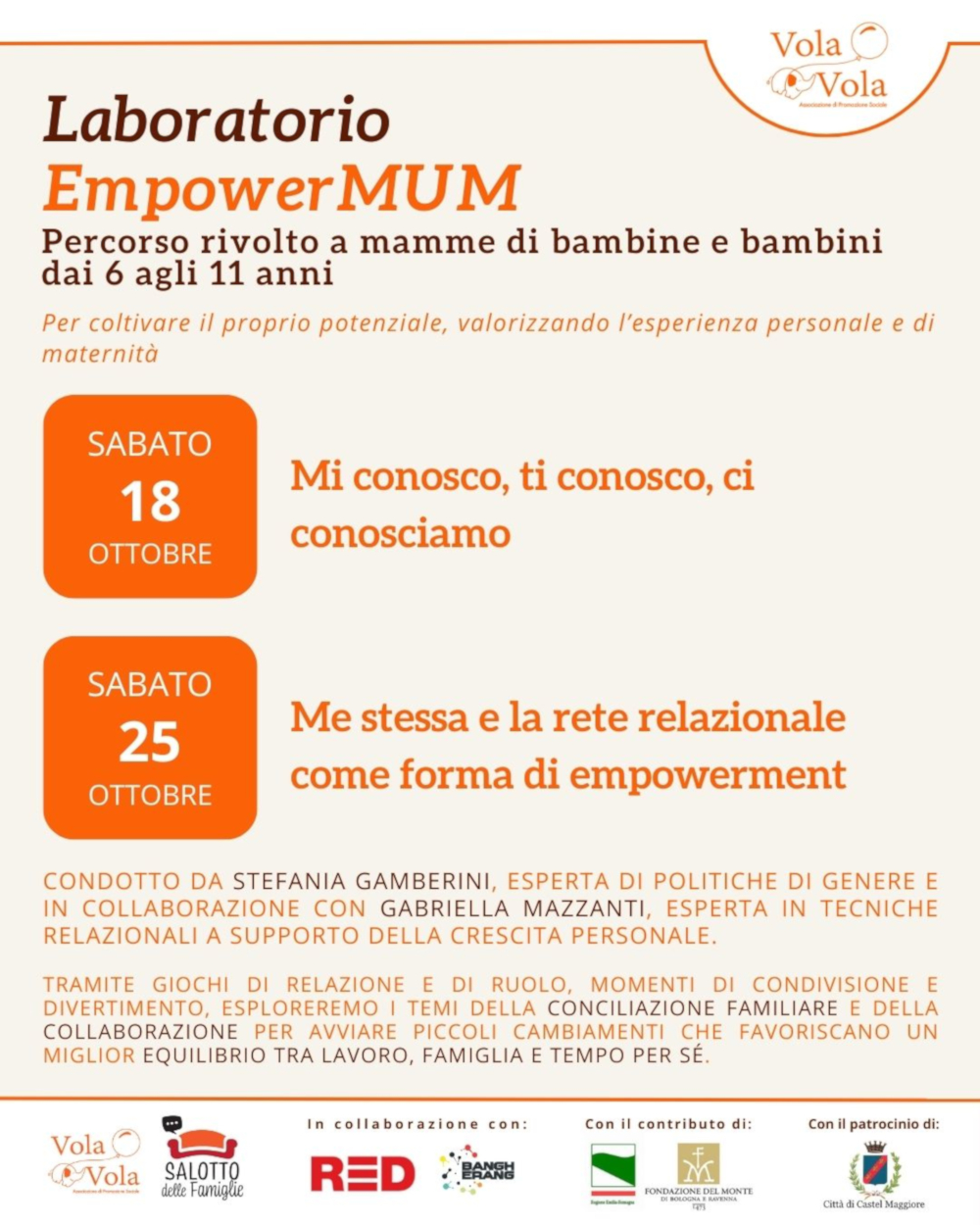 Locandina descrittiva dell'evento
