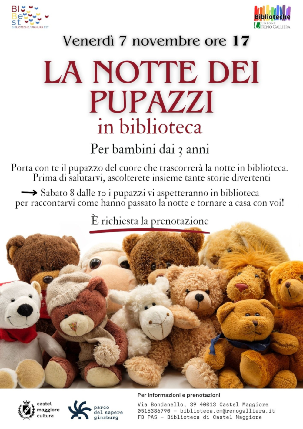 Locandina descrittiva dell'evento