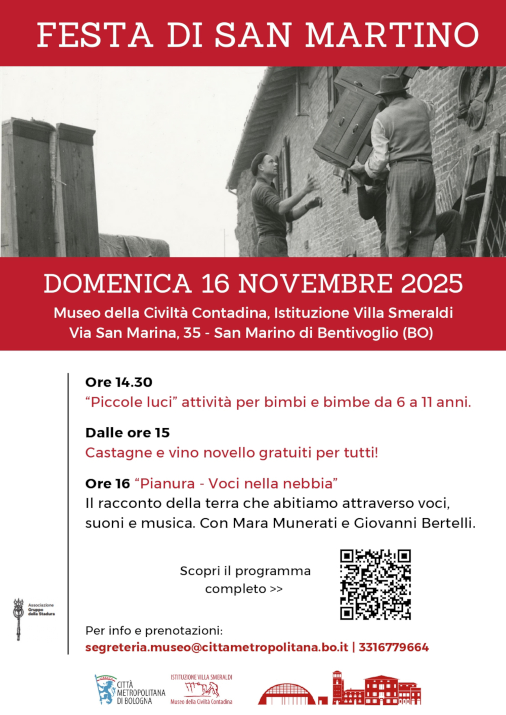 Locandina descrittiva dell'evento