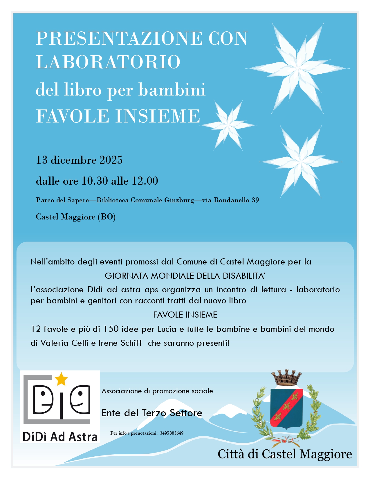 Locandina descrittiva dell'evento