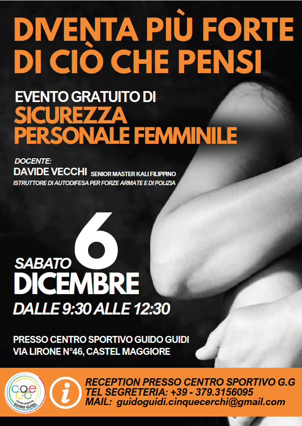 Locandina descrittiva dell'evento