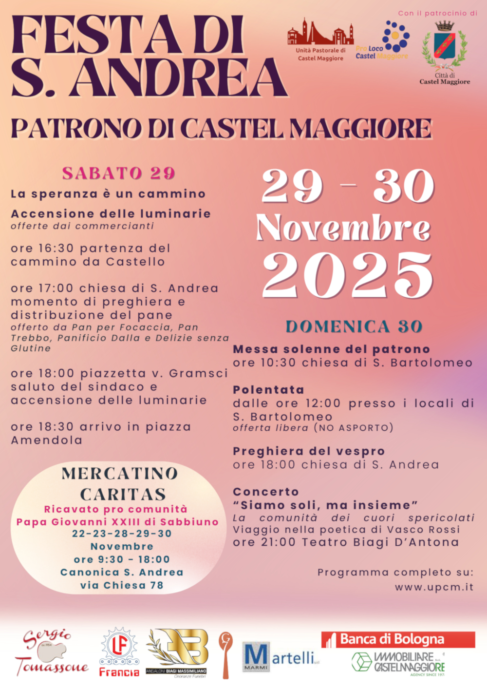 Locandina descrittiva dell'evento