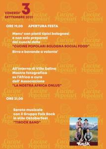 BEERFESTIVAL - programma 3 settembre