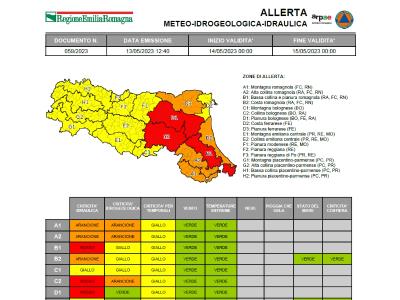 Allerta Rossa domenica 14 maggio foto 