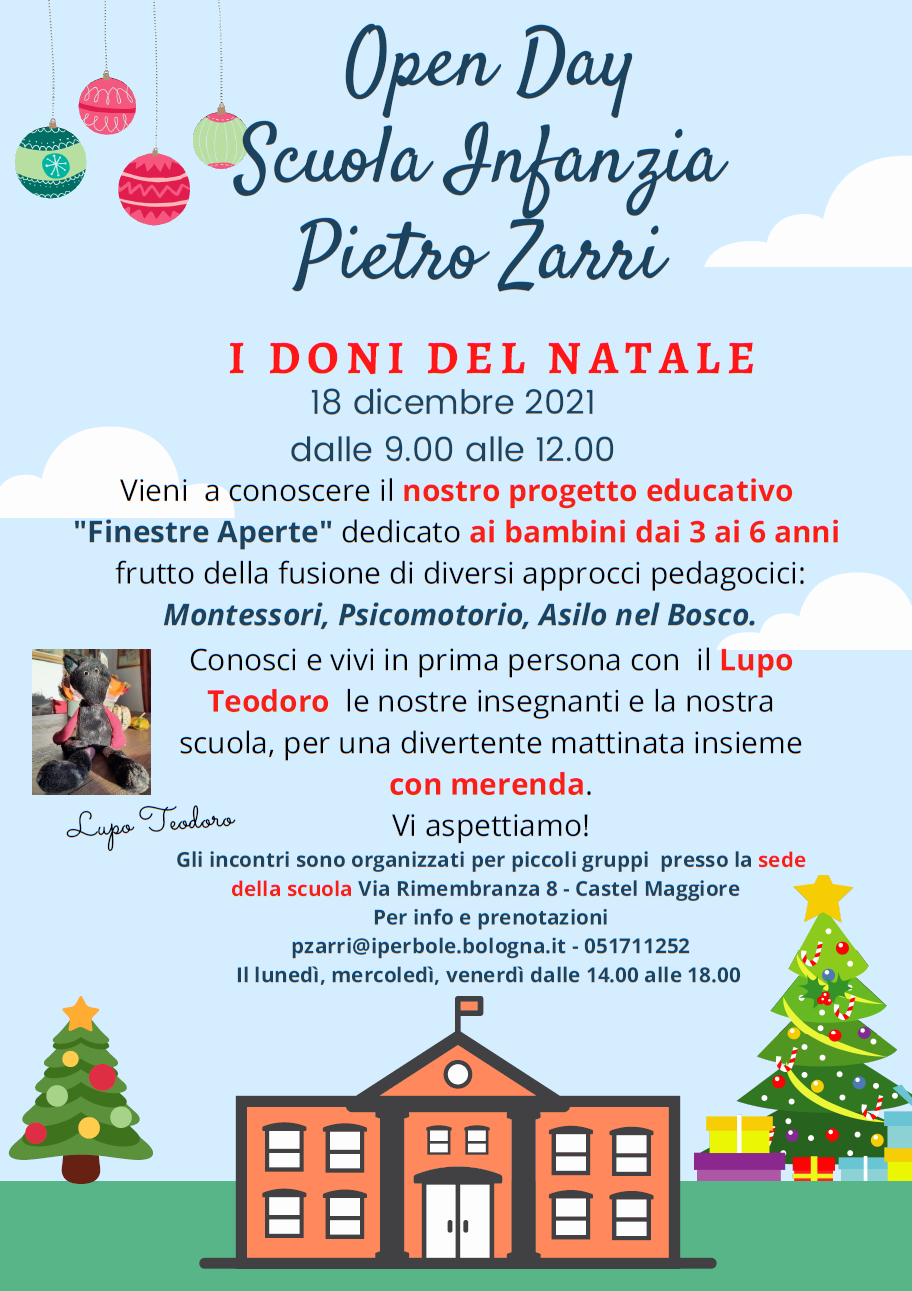 Open Day Scuola Zarri 