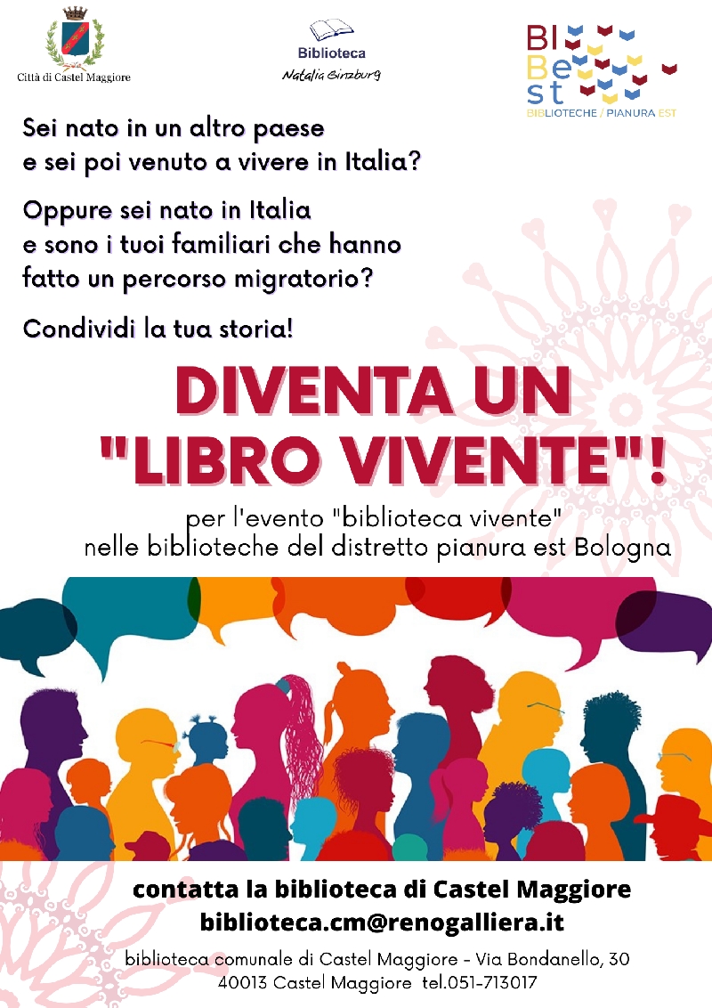 Diventa un libro vivente!