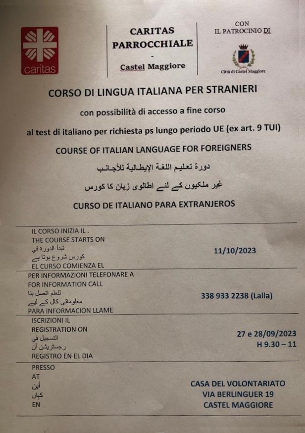 La scuola di italiano per stranieri
