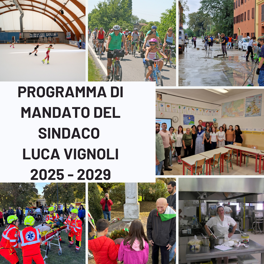 Le quattro sostenibilità del sindaco Vignoli