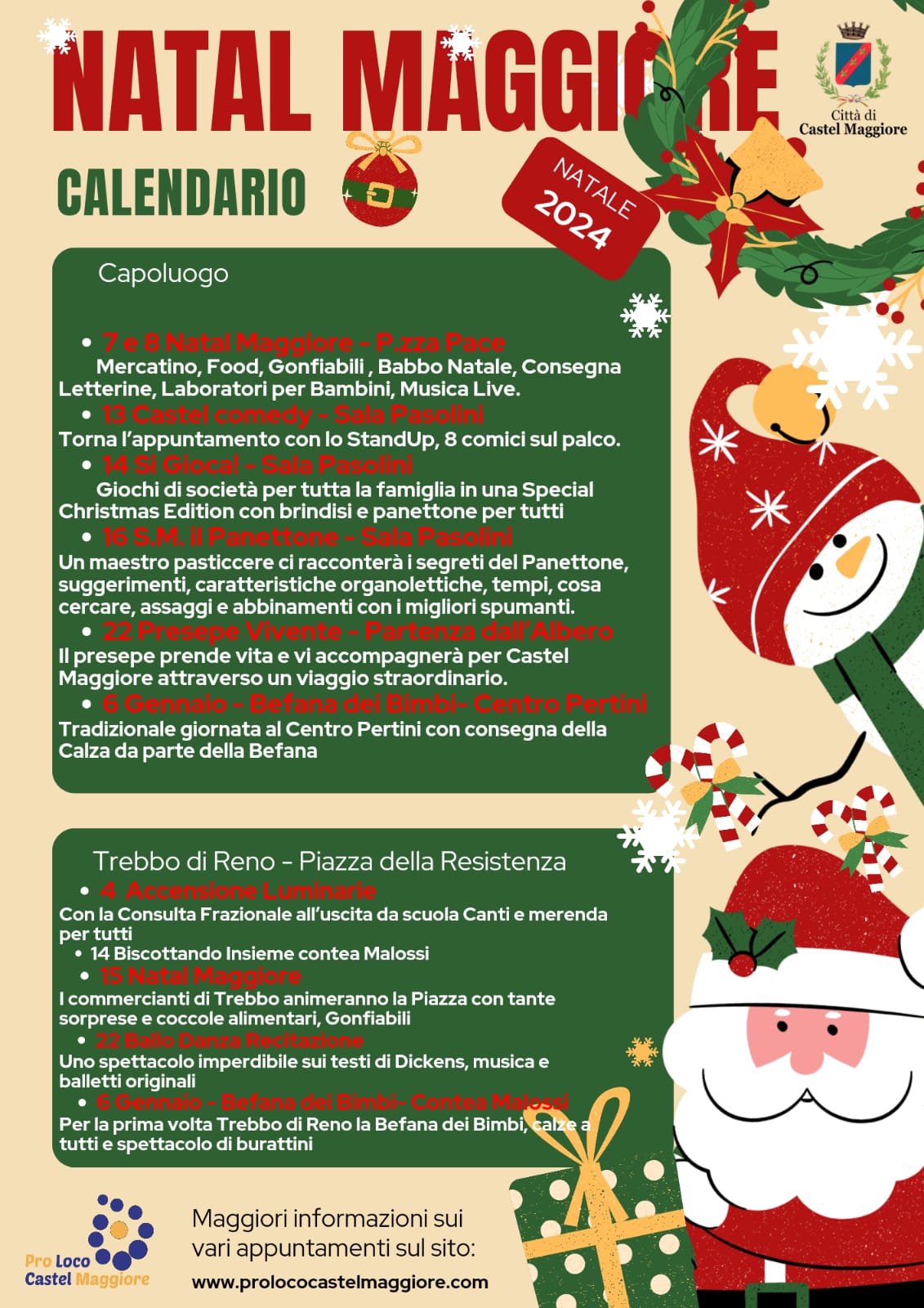 Castel Maggiore a Natale
