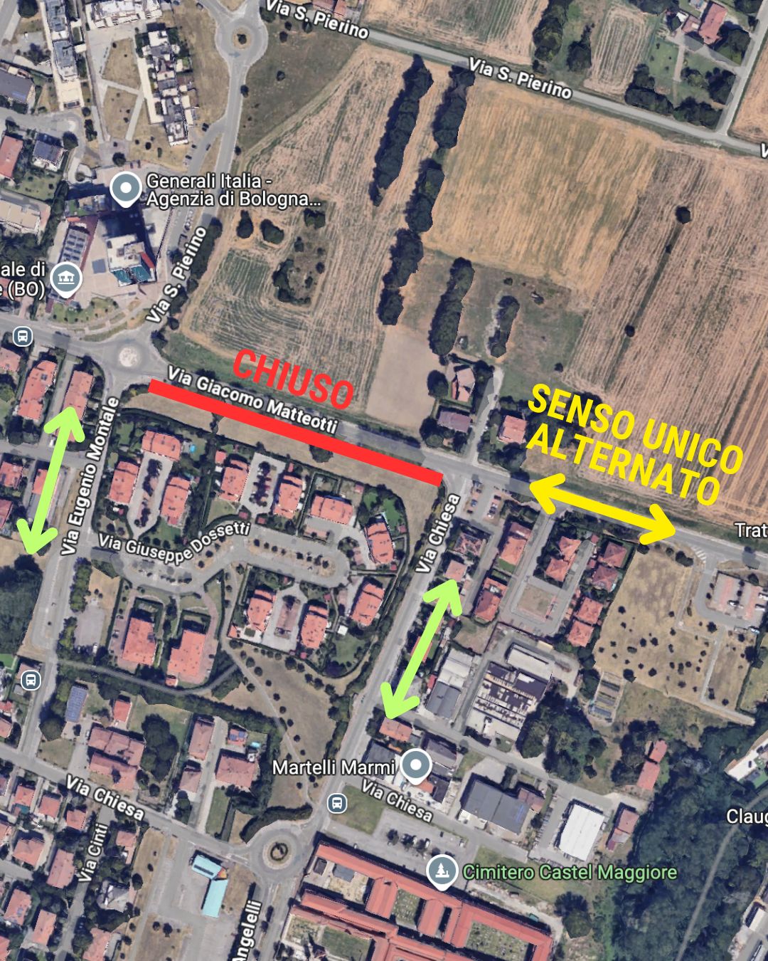 Proseguono i lavori in via Matteotti